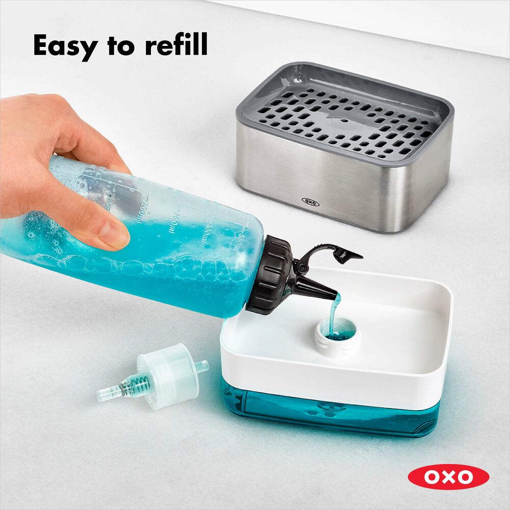 Soap Dispensing Sponge Holder D8