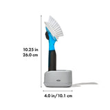 Soap Dispensing Dish Brush Storage Set I2
