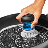 Soap Dispensing Palm Brush Refills 4-Pack B8