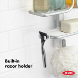 Aluminum 3-Tier Shower Caddy W3
