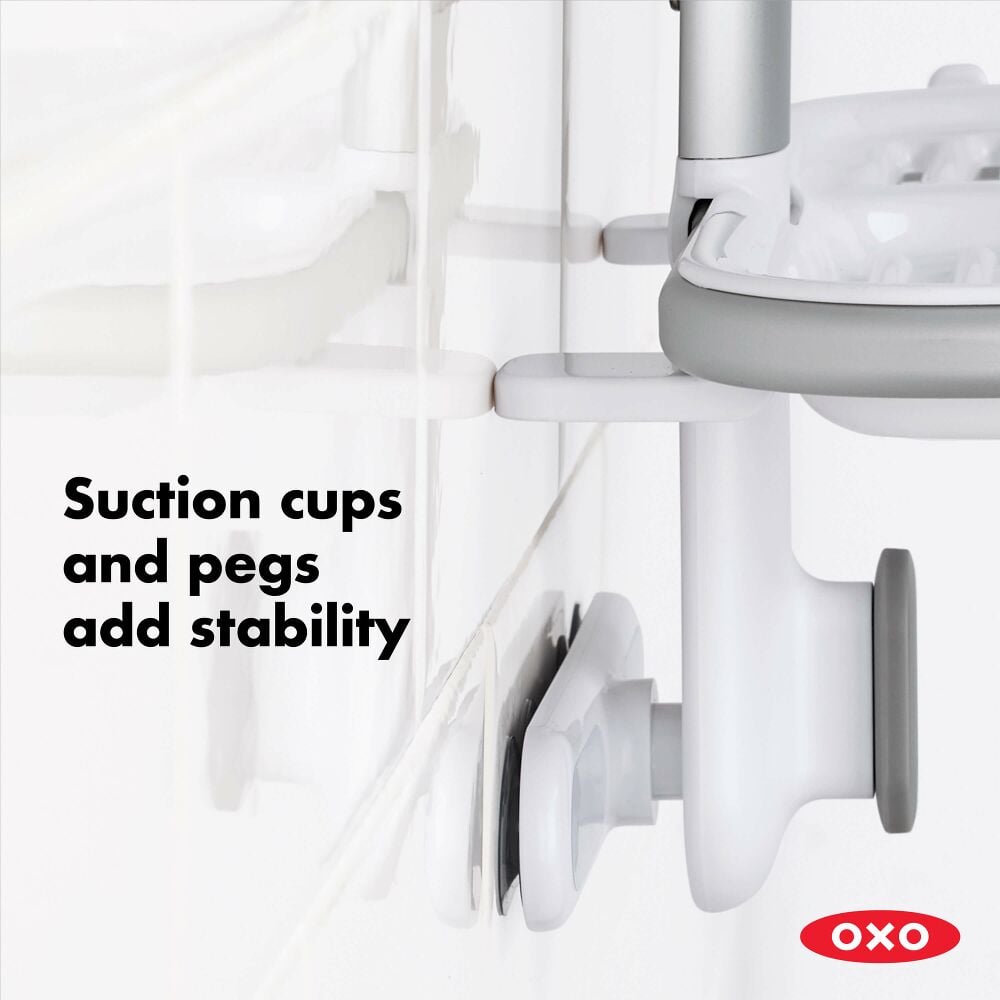 Aluminum 3-Tier Shower Caddy W3