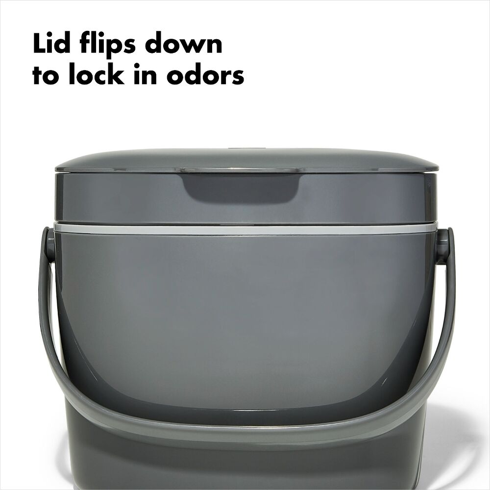 Easy-Clean Compost Bin - 1.75 Gal J8