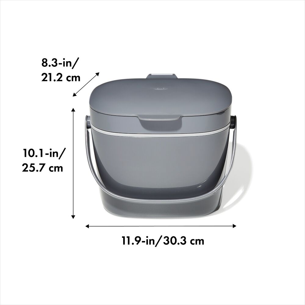 Easy-Clean Compost Bin - 1.75 Gal J8