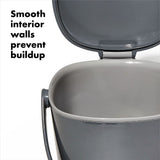Easy-Clean Compost Bin - 0.75 Gal I4