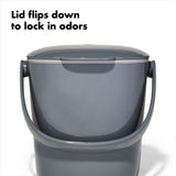 Easy-Clean Compost Bin - 0.75 Gal I4