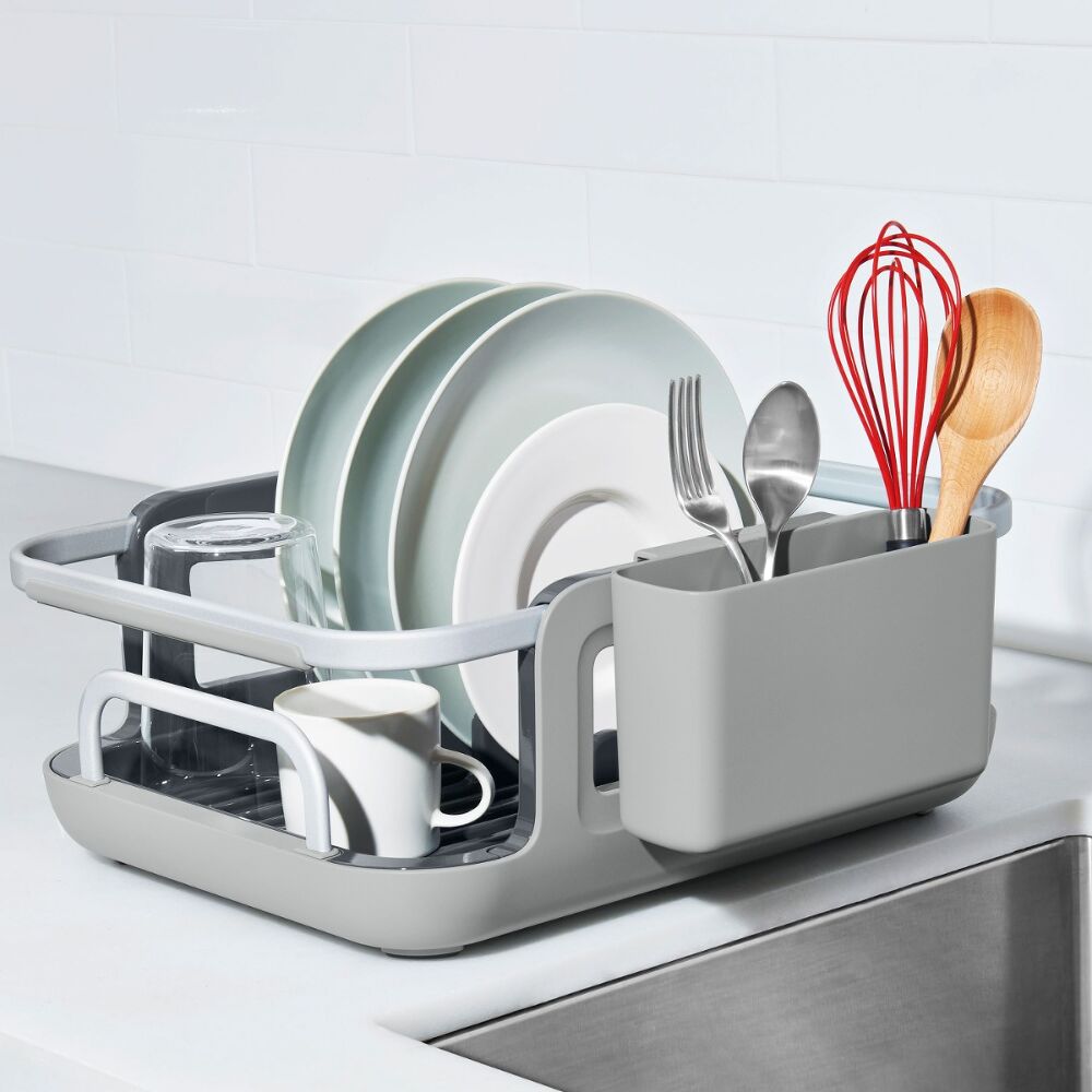 Over-the-sink Aluminum Dish Rack X0