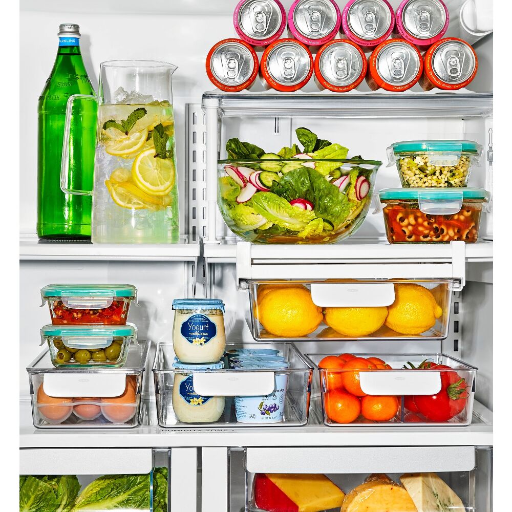 Adjustable Refrigerator Storage Bin Z5