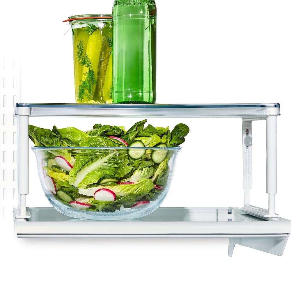 Adjustable Refrigerator Shelf Riser J1