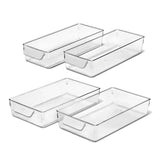 4 Piece Refrigerator Storage Bin Starter Set Q8