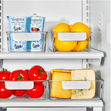 4 Piece Refrigerator Storage Bin Starter Set Q8
