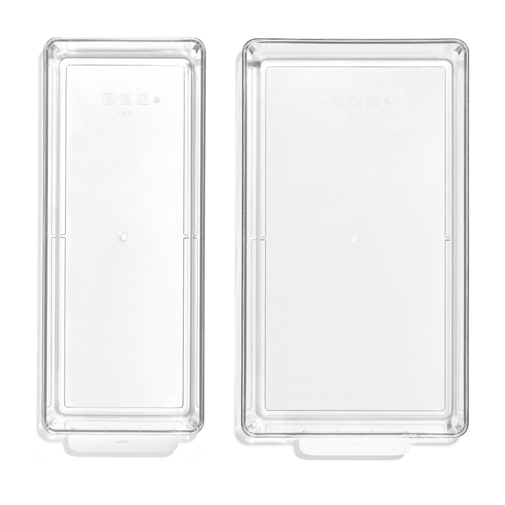 4 Piece Refrigerator Storage Bin Starter Set Q8