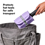 Hot Styling Tool Mat - Lavender D4