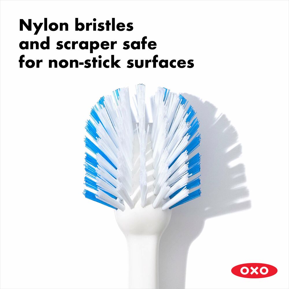 Dish Brush with Scraper P3