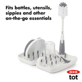 On-the-Go Drying Rack with Bottle Brush D7