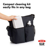 On-the-Go Drying Rack with Bottle Brush D7