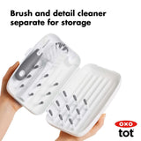 On-the-Go Drying Rack with Bottle Brush D7