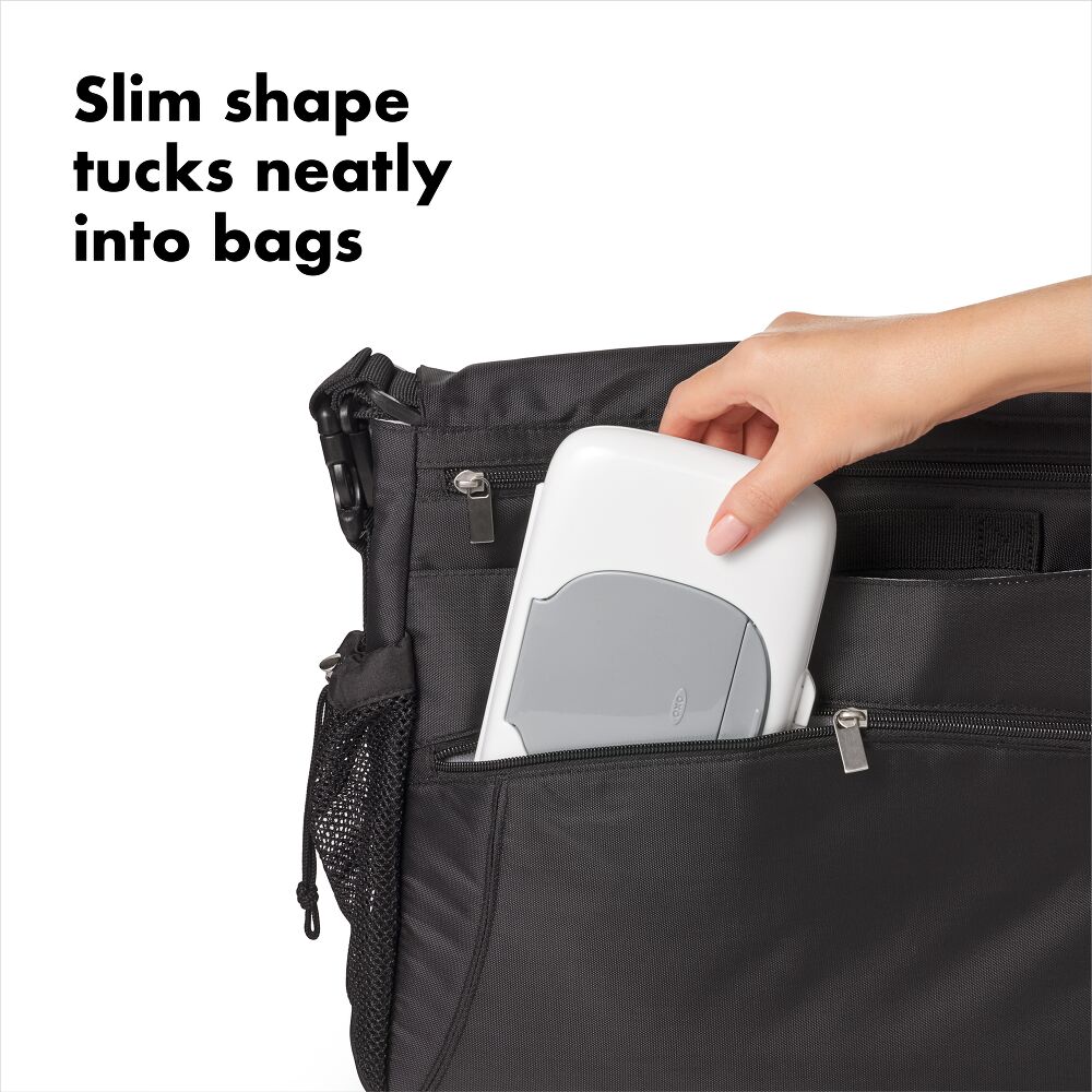 OXO TOT 2-Pack On-the-Go Wipes Dispenser, Gray R7