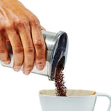 Replacement Coffee Grounds Container for Conical Burr Coffee Grinder - Stainless Steel Q8