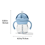 Transitions 6 Oz Straw Cup With Removable Handles T9
