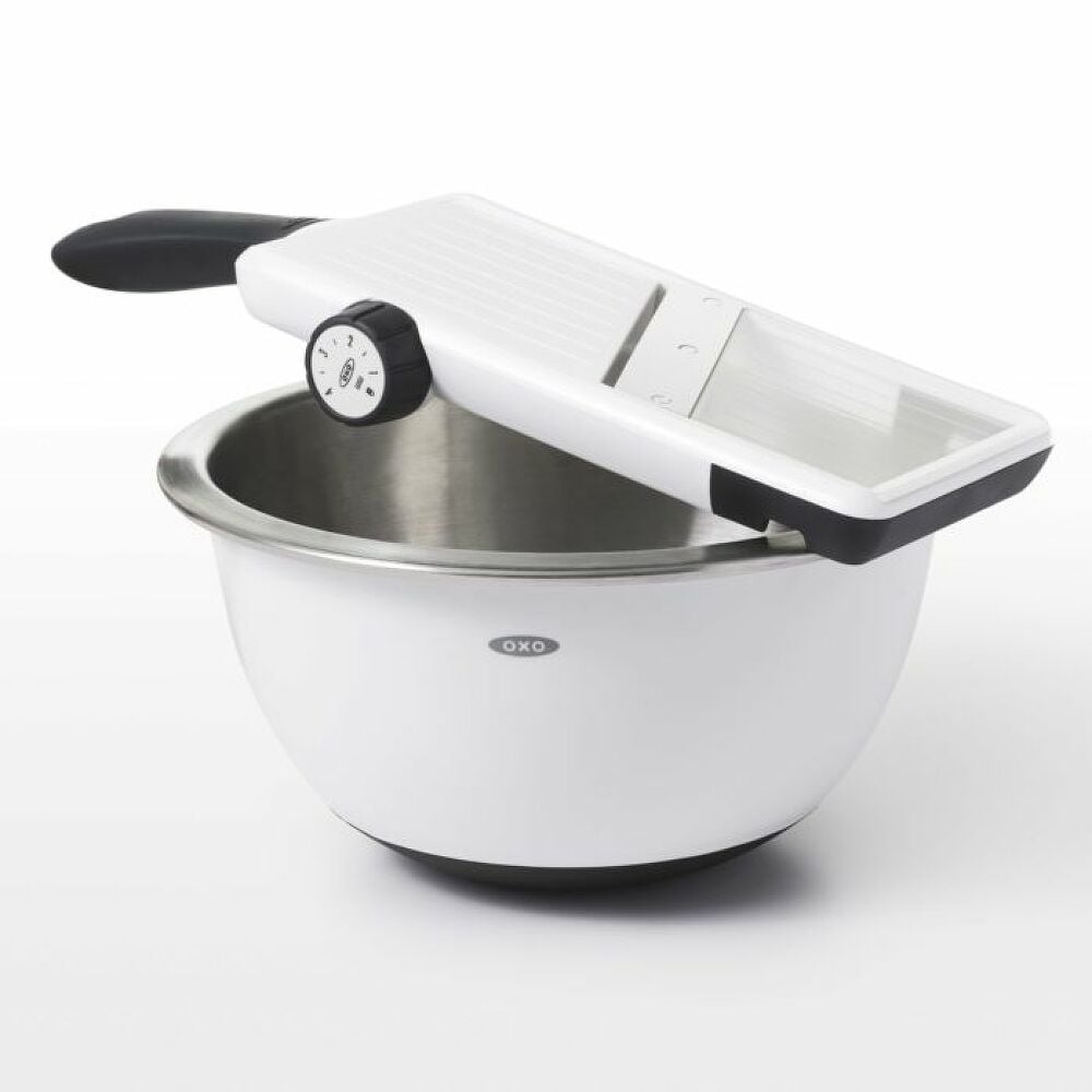 Large Adjustable Hand-Held Mandoline Slicer T0