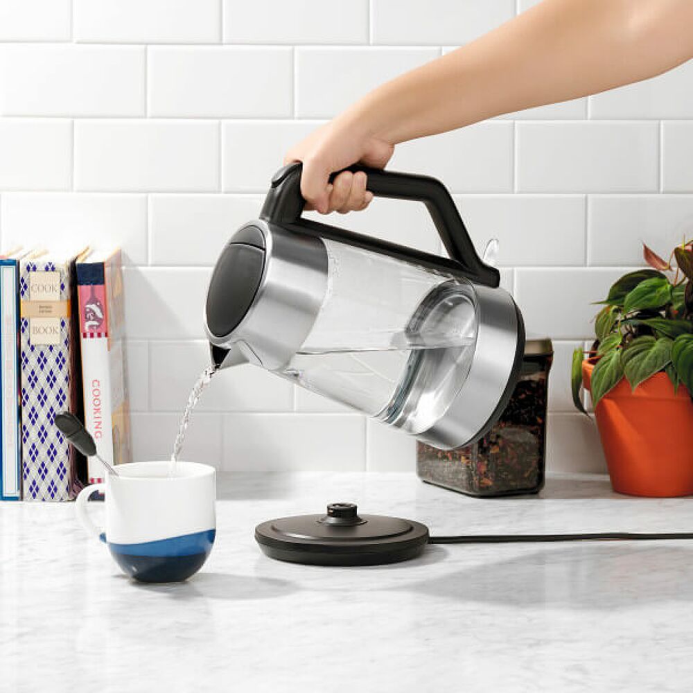 Cordless Glass Electric Kettle V8