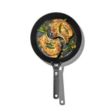 Outdoor 12-inch Carbon Steel Pan with Removable Handle A1