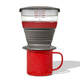 Outdoor Collapsible Pour-Over With Storage Case J7