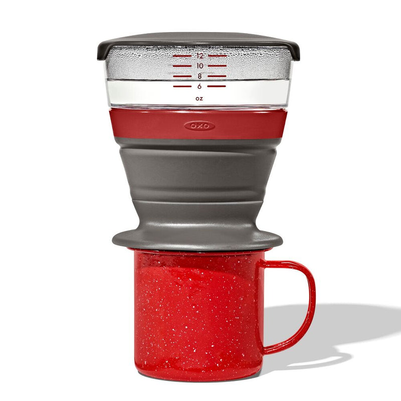 Outdoor Collapsible Pour-Over With Storage Case J7