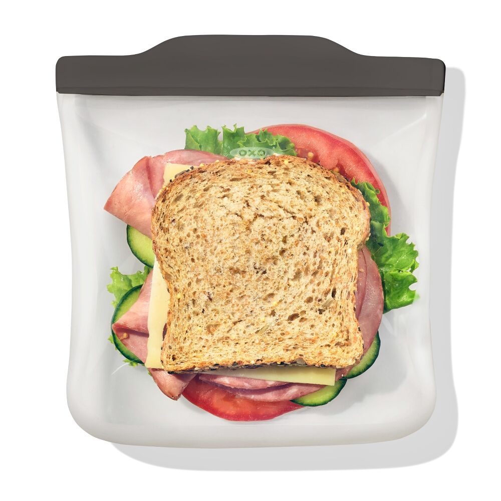 Outdoor Silicone Reusable Sandwich Bag (28 oz) B0