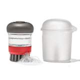 Outdoor Soap Dispensing Dish Brush with Storage Case J8