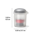 Outdoor Soap Dispensing Dish Brush with Storage Case J8