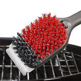 Outdoor Nylon Grill Brush Set of 2 Replacement Heads J9