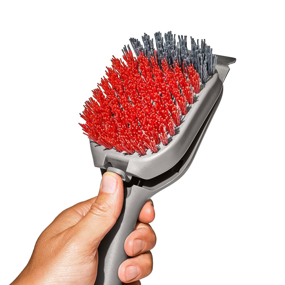 Outdoor Nylon Grill Brush Set of 2 Replacement Heads J9