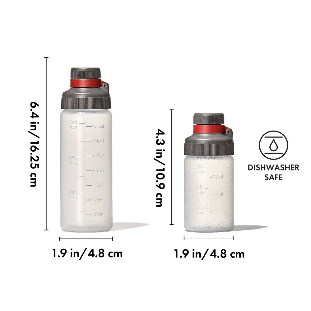 Outdoor 7-Piece Spice Shaker & Squeeze Bottle Set X8