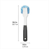 Nylon Bristle Dish Brush with Refills I9