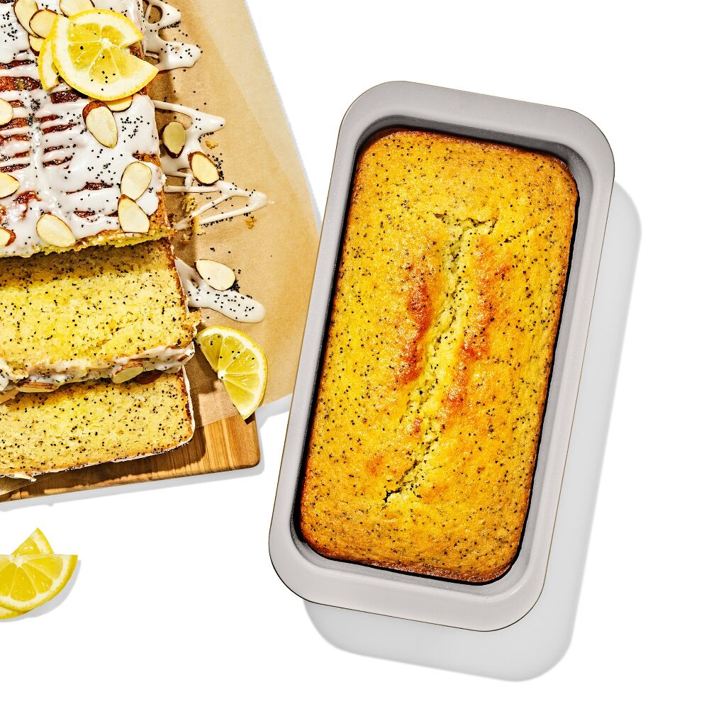 Non-Stick Pro Ceramic Coated Metal Bakeware 1 lb Loaf Pan P9