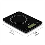 OXO Good Grips 22 lb Everyday Glass Food Scale K8