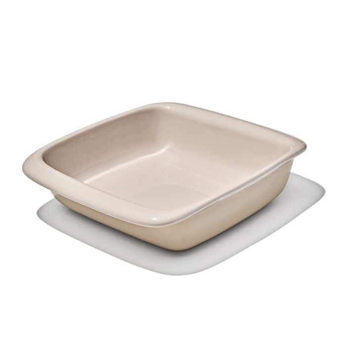 2 Qt Square Stoneware Baking Dish Y4