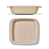 2 Qt Square Stoneware Baking Dish Z1