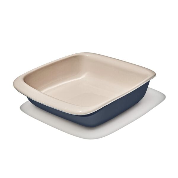 2 Qt Square Stoneware Baking Dish Y4
