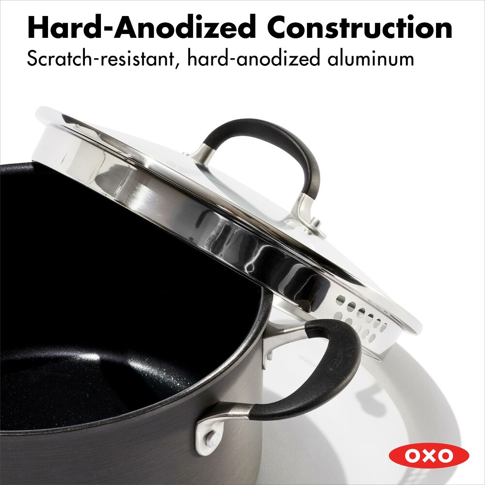 Non-Stick 6-Quart Stock Pot with Lid Q2