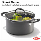 Non-Stick 6-Quart Stock Pot with Lid Q2
