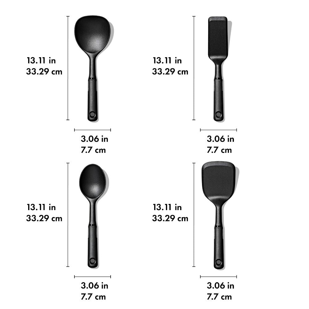 4-Piece Nylon Mini Utensil Set A8