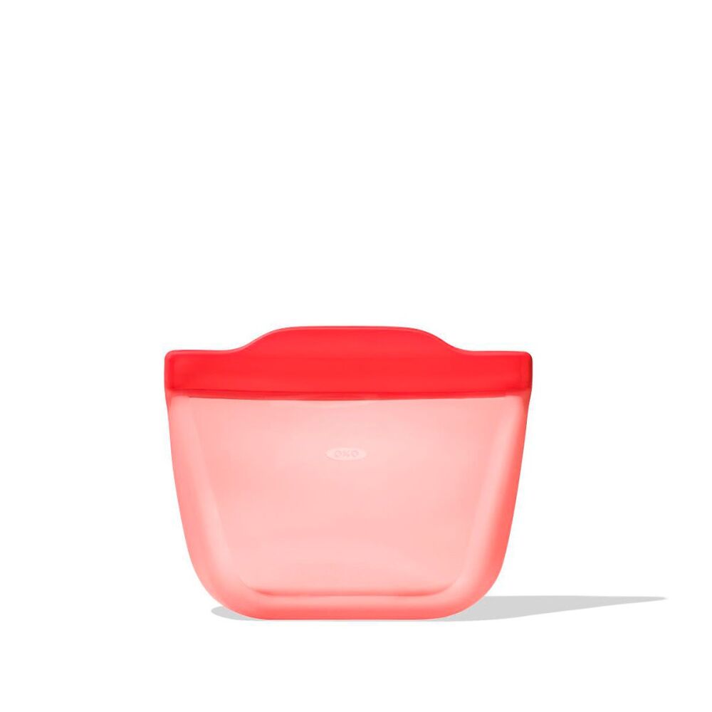 Silicone Reusable Bag - Stand-Up Snack (12 oz) – Watermelon B3