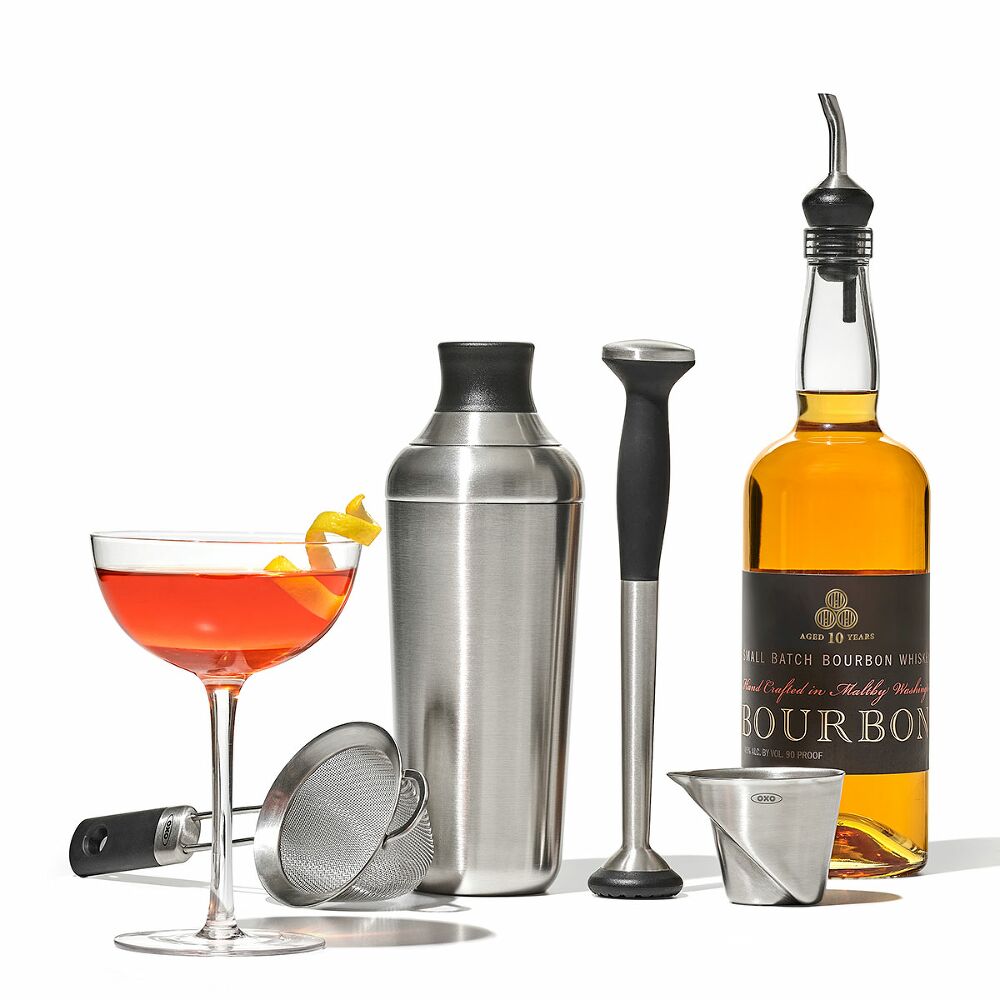 Steel 6-Piece Barware Set N4