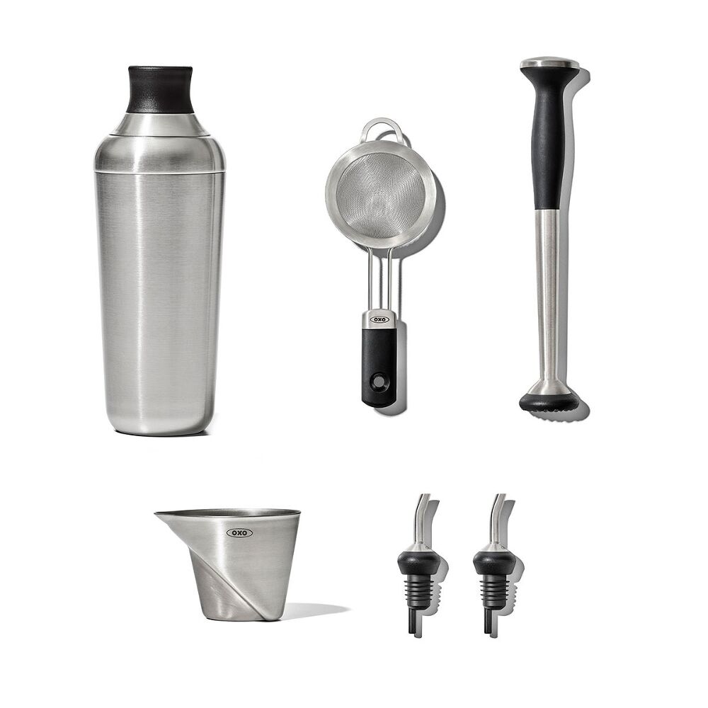 Steel 6-Piece Barware Set N4