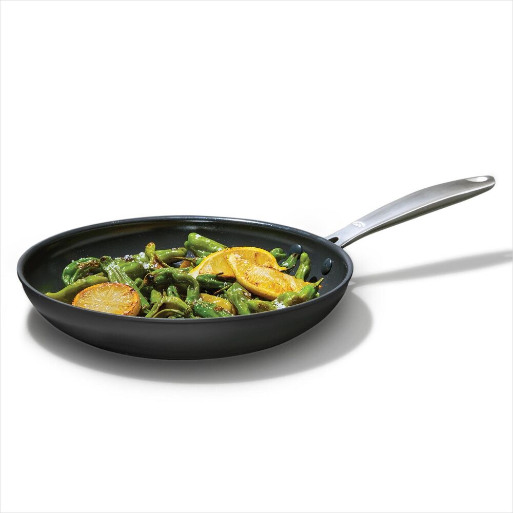 Enhanced Non-Stick 2-Piece Frypan Set — Black R4