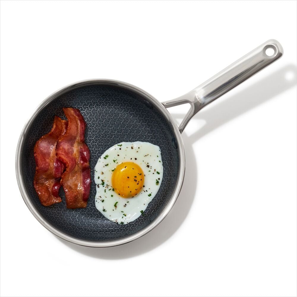 Trident Hybrid Non-Stick Stainless Steel 8 in Fry Pan L1