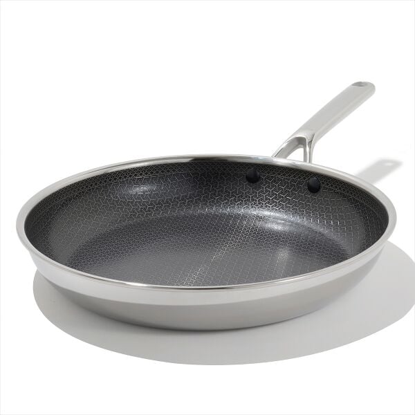Trident Hybrid Non-Stick Stainless Steel 12 in Fry Pan W5
