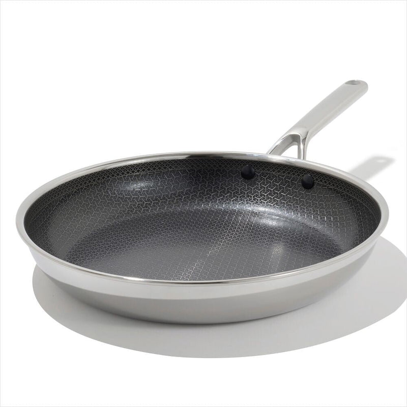 Trident Hybrid Non-Stick Stainless Steel 12 in Fry Pan J0